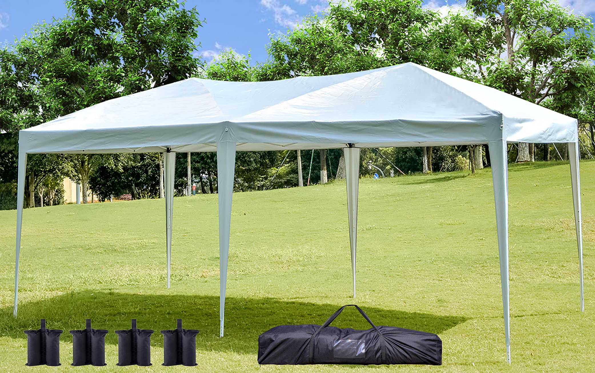 Pop Up Tent 20 ft [A known vendor: Hofius Belize]